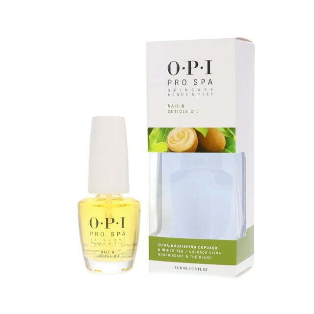 OPI Pro Spa Nail and Cuticle Oil, Ultra Nourishing Cupuacu and White Tea, 0.5oz