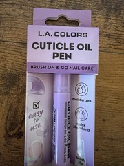 New L.A. COLORS, CUTICLE OIL PEN, Lavender Scented, .068 fl oz