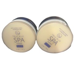 Bath & Body Works True Blue Spa 60 Second Manicure Set of 2 Sugar Scrub Rare New