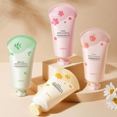 Set Of 4 Hand Care Refreshing Hand Cream Prevent Dryness Cracking Hand Lotion