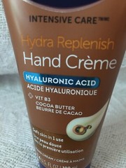 Vaseline Intensive Care Hydra Replenish Hand Cream – 3.4 fl oz (100 ml) Tube