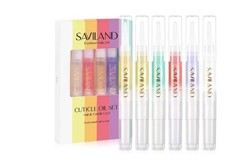 6PCS Cuticle Oil Pen Set with Vitamin E for Nail & Cuticle Care