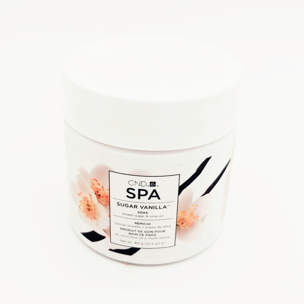 CND Spa – Sugar Vanilla Soak – 410g / 14.4oz