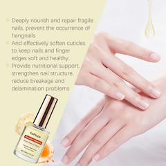 Nail Repair Serum Strengthen Soft Nails Cuticles Hydrate Shine Hand Care
