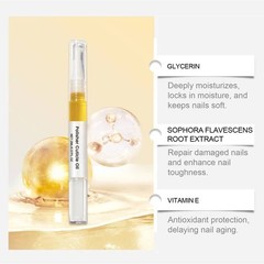 2ml Nail Care Solution Set Improve Soft Nails Moisturize Cuticles Repair Nails