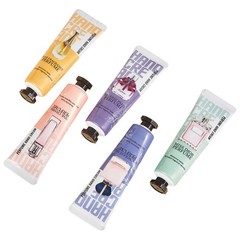 5pcs Hand Moisturizer Refreshing Perfume Hand Cream Set Smoothing Skin