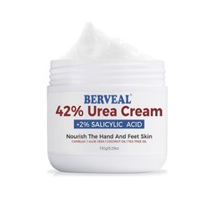 BERVEAL Urea Cream with 2% Salicylic Acid Foot 5.29 Ounce (Pack of 1)