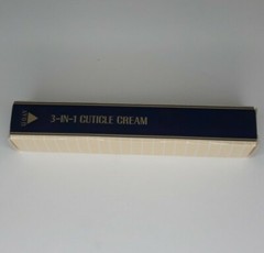 3-IN-1 CUTICLE CREAM Avon 1996 Vintage Fingertip Application .25oz SEALED AV-04A