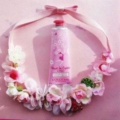Loccitane Fleurs de Cerisier L’Eau ~Cherry Blossom Hand cream 30ml Discontinued