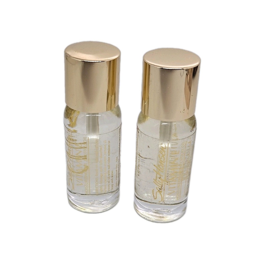 Sally Hansen Vitamin E Moisturizing Nail Cuticle Oil 0.45 Fl. oz (LOT OF 2)