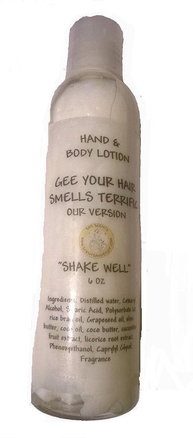 Lotion Hand & Body 6 oz Scented Lotion Shea Coco 300+ Scents – U You Pick Scent