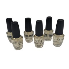 New OPI Natural Nail Strengthener 0.5oz Clear Nail Lot of 6