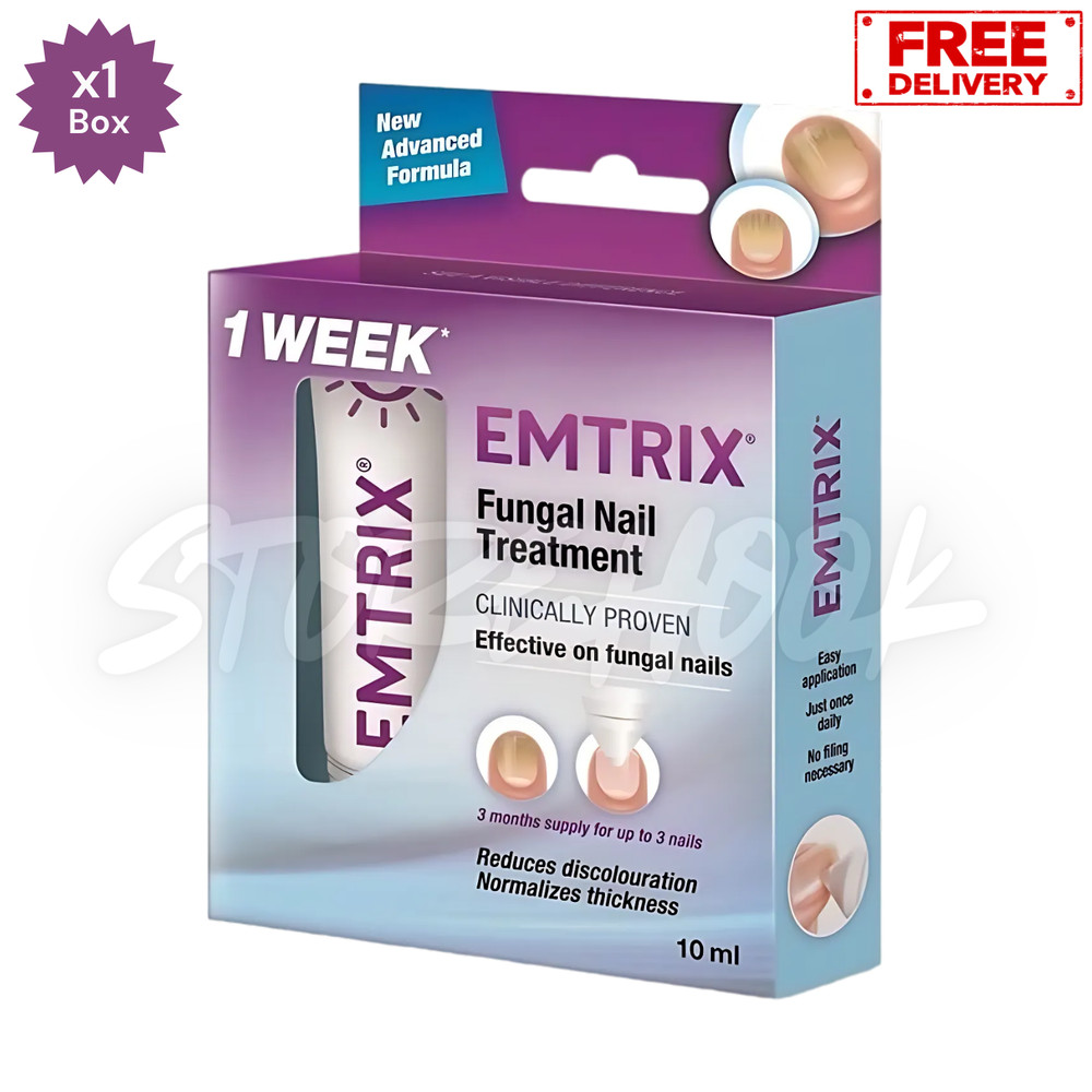 1x EMTRIX Fungal Nail Treatment 10ml Free Shipping