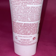 Clarins Paris Hand & Nail Treatment Cream 1.06 & Exfoliating Body Scrub 3.5 Oz.
