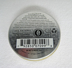 Burt’s Bees Lemon Butter Cuticle Cream W/ Nourishing Vitamin E ~ 0.6 Oz ~ NEW