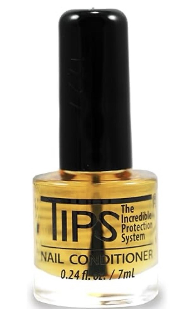 Tips Nail & Cuticle Strengthening Conditioner Treatment 0.24oz Sealed