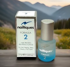 Nailtiques Formula 2 Protein, Healthy Nail Growth 1/4 fl oz/ 7 ml / 0.25 fl oz