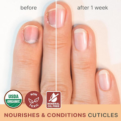 Beauty by Earth Organic Nail & Cuticle Oil 2 Pack – USA Made, Strength Repair