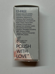 ella+mila First Aid Kiss Nail Strengthener 17-Free Formulation 0.45 fl oz