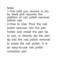 3-Pack Nail Polish Pen – Quick-Dry Cuticle & Nail Edge Cleaner for DIY Design, S