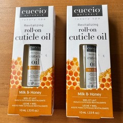 2x Cuccio Naturale Revitalizing Roll-On Cuticle Oil Milk & Honey .33oz SHIPSFREE