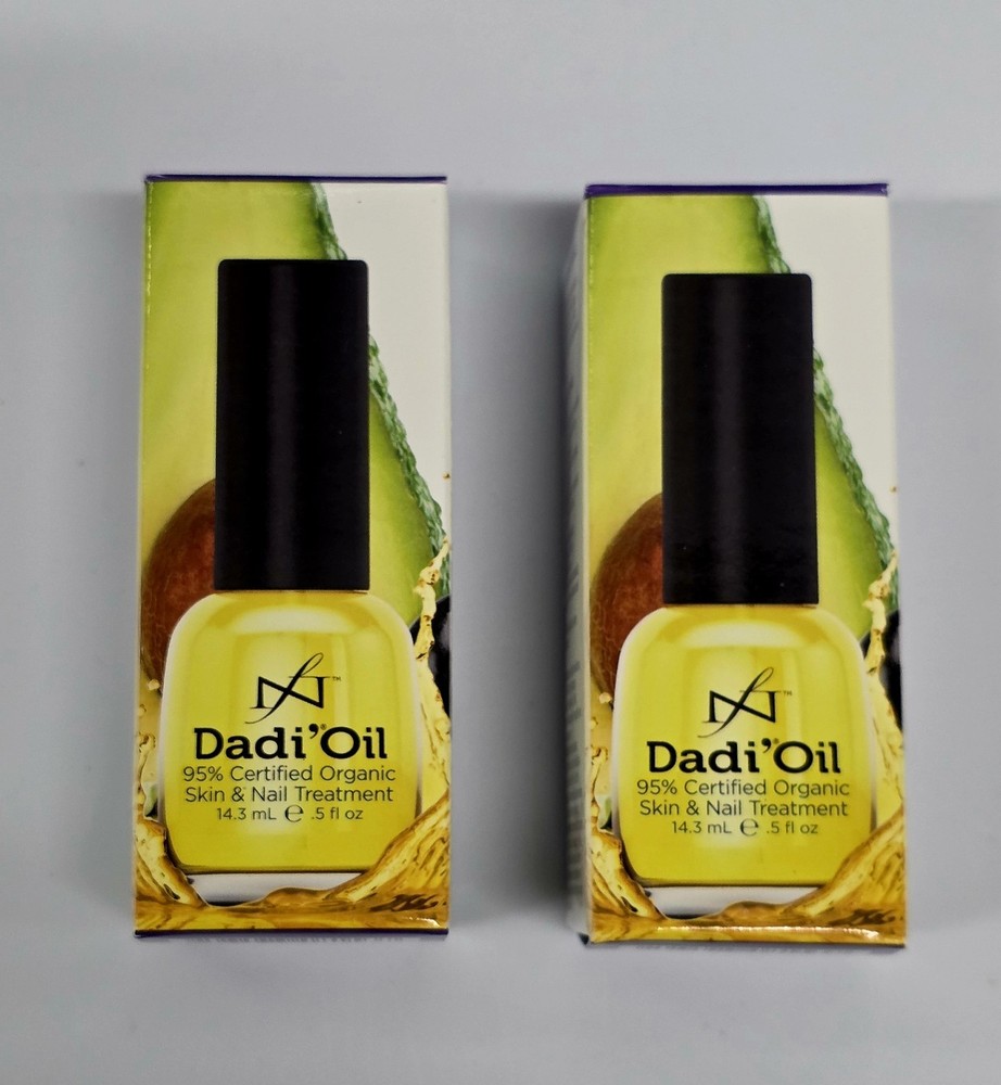 Dadi Oil Nail & Skin Treatment .5 fl oz 14.3 ml Dadi’Oil Lot Of 2 – NEW OPEN BOX