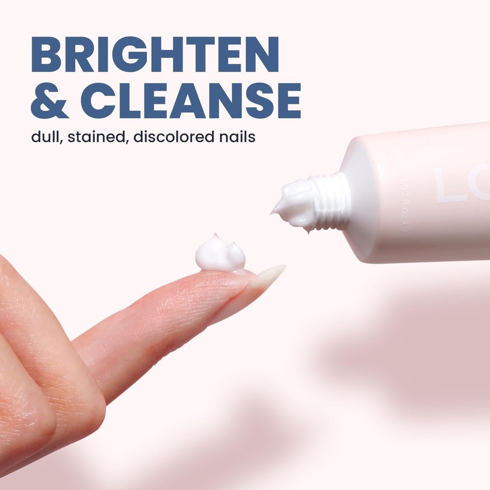 Mani Bright Nail Scrub Brightening Nail Whitener Combat Stains New without box