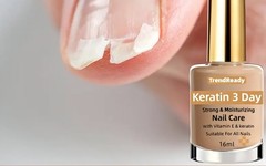 TrendReady Keratin 3 Day Nail Strengthener Liquid 16ml with Vitamin E & Keratin