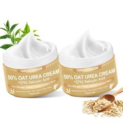 Urea Cream 50 Percent for Feet 10.58 oz with Oat Ounce (Pack of 1), 2PS