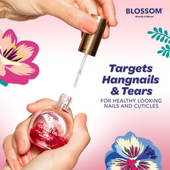 Cuticle Oil Nails Hydrating Moisturizing Scented Rose Flower Infused with real F