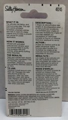 Sally Hansen Nail Rehab Charcoal Resurfacer, 0.4 FL OZ, Lot of 3, Free Shipping