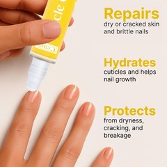 Milk and Honey Roll-On Cuticle Oil | Natural Revitalizing Hydrating Nail Oil …