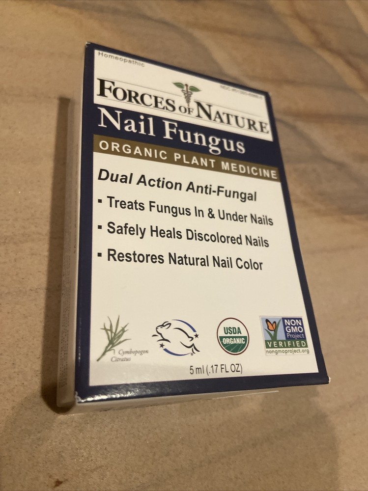 Nail Fungus Control 5 ml Forces of Nature Organic plant based non GMO 12/2025