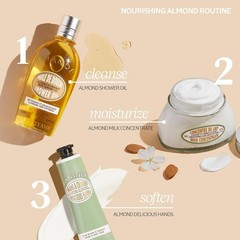 Almond Milk Infused Hand Cream, 1 Oz by L’Occitane – Softens & Hydrates Dry Skin
