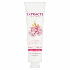 Superdrug Extracts Skincare Cherry Blossom Hand Cream 65ml Softening, Non-Greasy