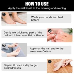 Toenail Fungus Treatment,Foot 1 Fl Oz (Pack of 1), Gold-on-Black