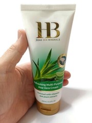 HB H&B ‘LARGE’ Refreshing Multi-Purpose Aloe Vera Cream, Dead Sea Minerals 180ml