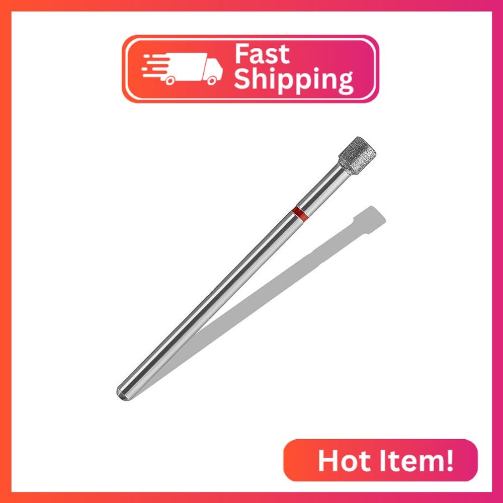 Vnjaoi Cuticle Clean Nail Drill Bit 3/32”,Russian Manicure Drill Bits Professio