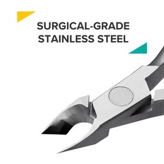 Rui Smiths Professional Cuticle Nippers – Surgical Stainless Steel 4mm Jaw