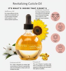 Cuccio Naturale – Cuticle Revitalizing Oil – Milk and Honey – 2.5 fl oz (A433)