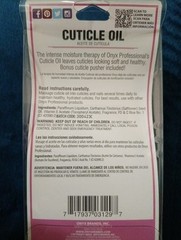 Onyx Professional Cuticle Oil 0.35 FL. Oz./10ml