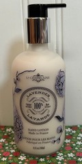 LA CHATELAINE LAVENDER HAND LOTION 8.1 oz GLASS BOTTLE MADE IN FRANCE