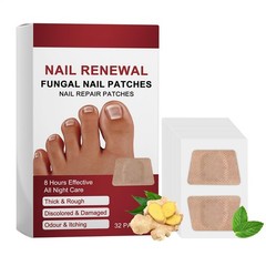 32Pcs Fungal Nail Repair Patch Nail Care Soft Nail Inlay Nail Correction Sticker