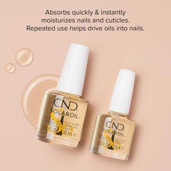 Luxury Cuticle Oil – CND SolarOil with Jojoba & Rice Bran for Healthy Nails