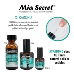 Mia Secret Nail Prep NP-30 0.5oz & Xtrabond Primer PR100 0.5oz Set