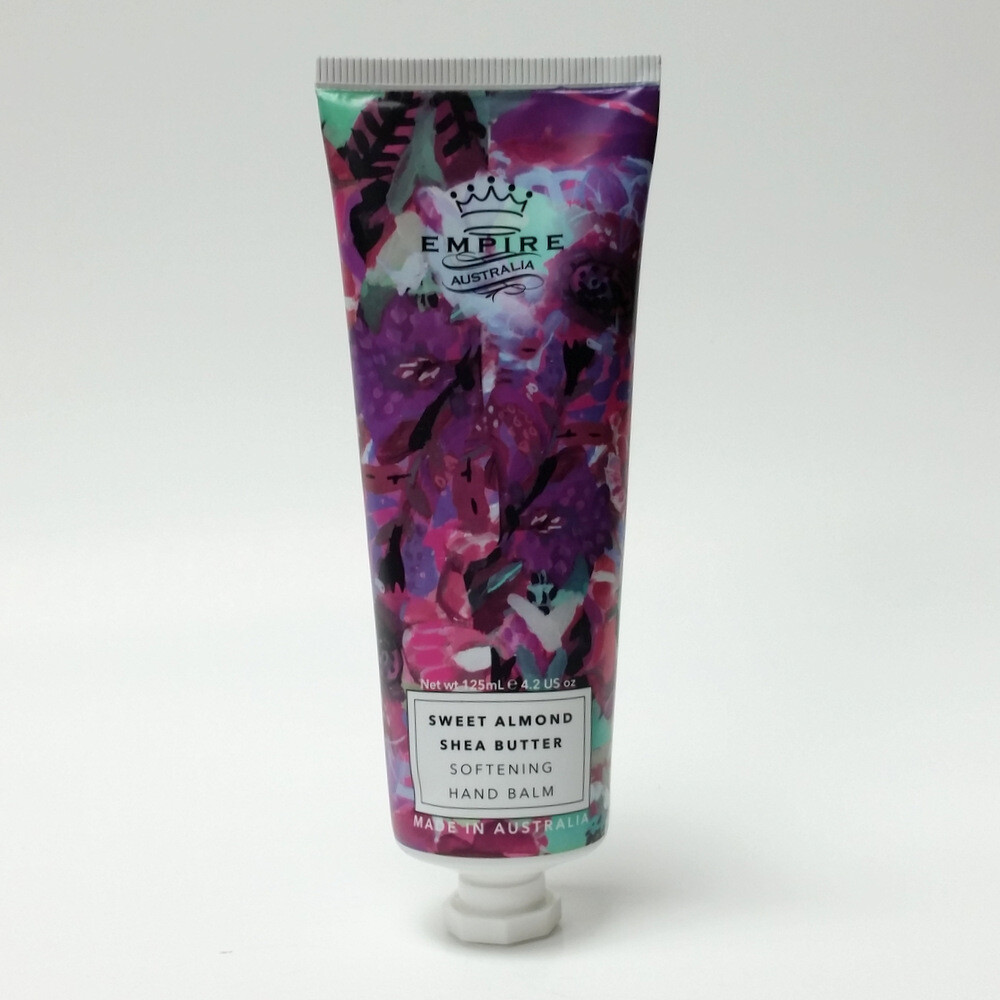 Empire Australia Hand Balm Cream Sweet Almond Shea Butter 4.2 oz 125 mL