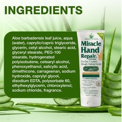 Miracle Foot Repair Cream, 8 oz + 1 Hand 4.5 Ounce (Pack of 2)
