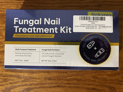 Nekynro Fungal Nail Treatment Kit Tolnaftate 1% Ointment 1 fl oz + 30 g