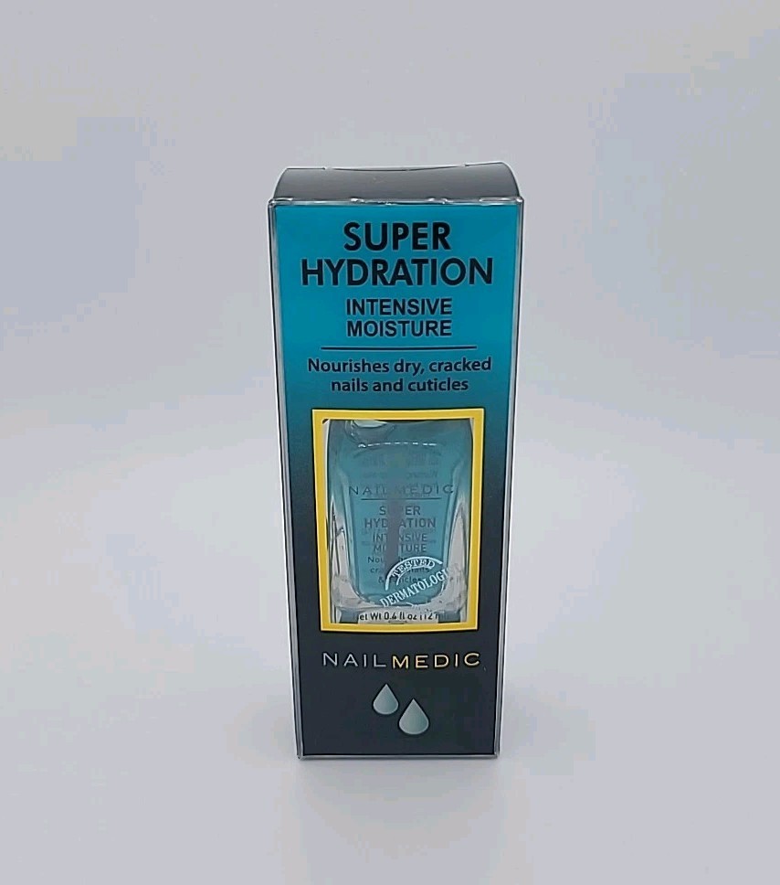 Nail Medic Super Hydration Intense Moisture, For Dry Nails 0.4 fl oz SEALED