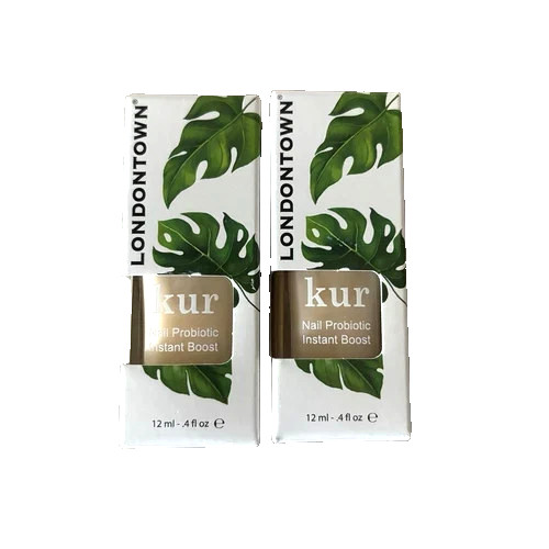 2pack LONDONTOWN kur Nail Probiotic Instant Boost Nail Mask for Weak Thin Nails